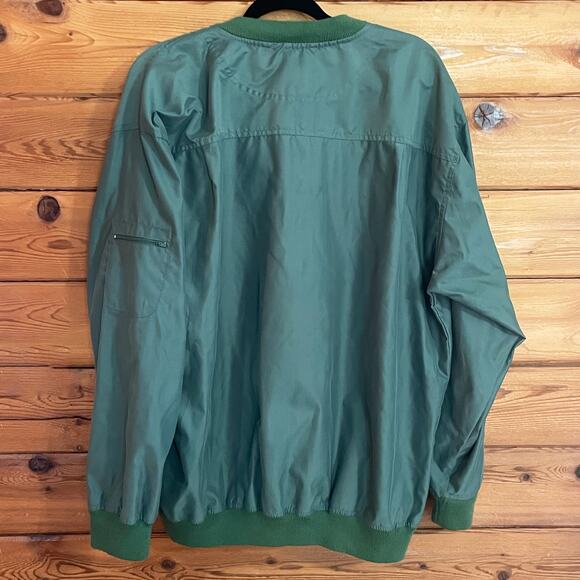 Catalina Green Long‎ Sleeve Snap Mens Large - Picture 2 of 6